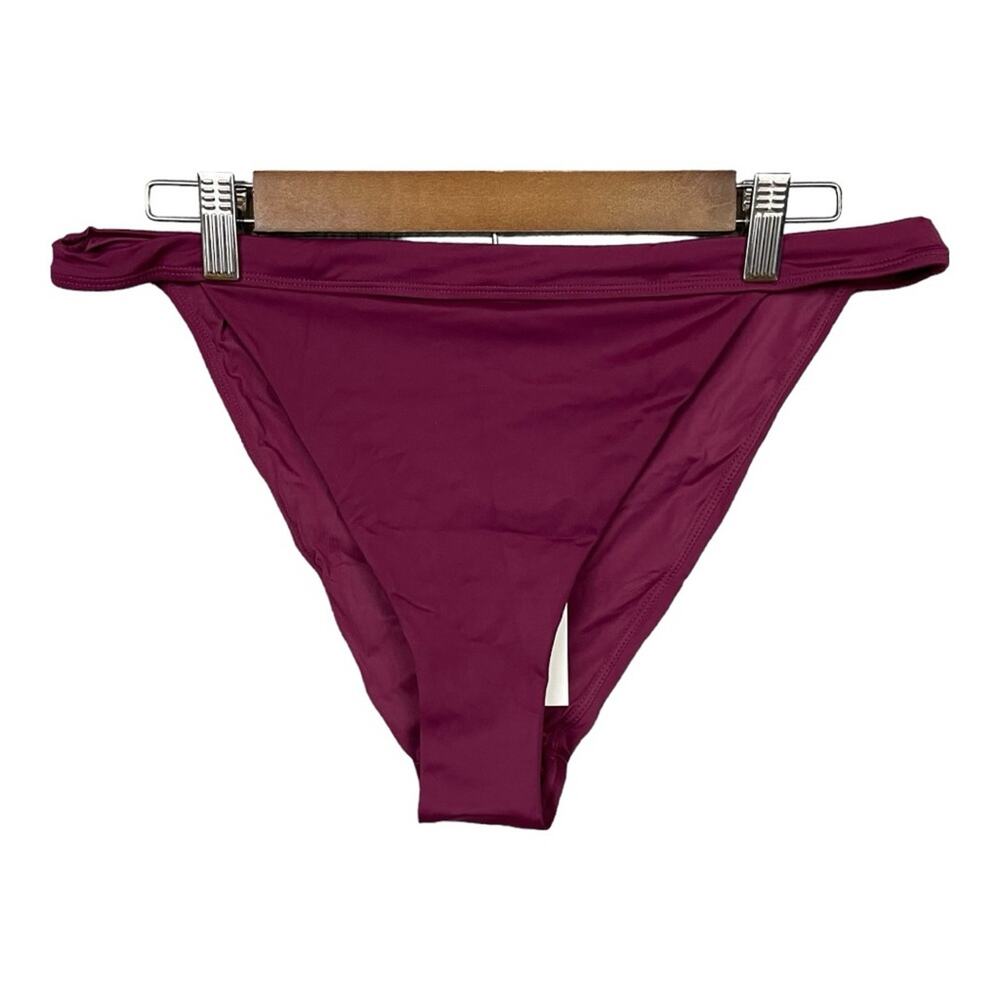 Andie Swim The Caicos‎ Bikini Bottom in Plum Size XL NWT